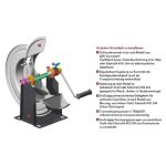 Elmag Manueller Schlauchaufroller Serie 540 – Bild 4