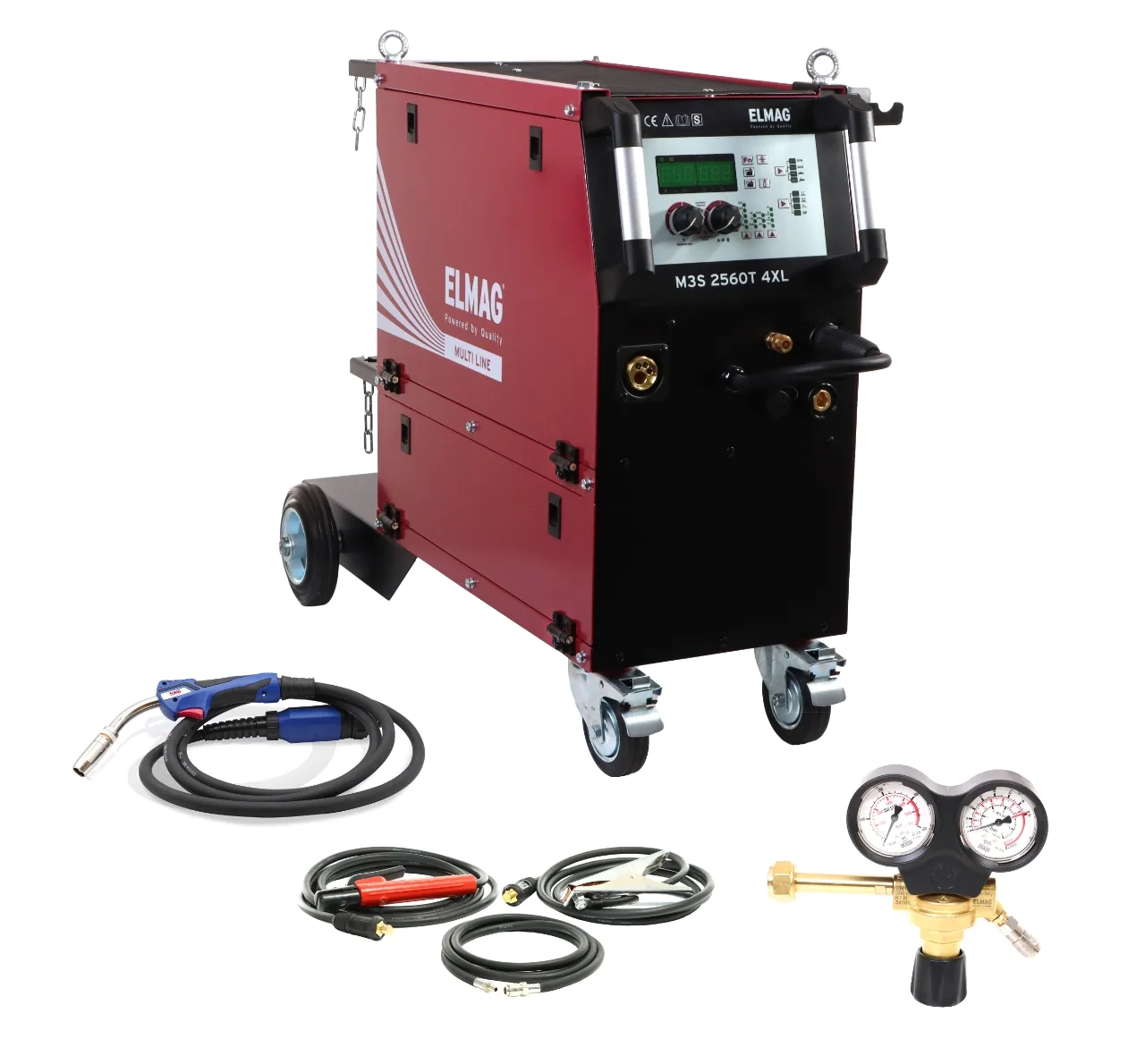 Elmag Multifunktions-Schweißinverter M3S 2560T 4XL / ECO-SET – Bild 3