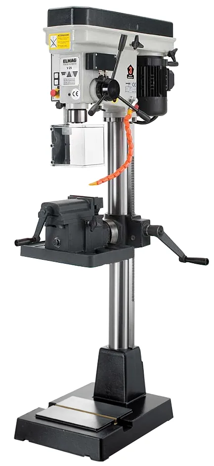 Elmag PREMIUM Highspeed-Säulenbohrmaschine V25E PGM – Bild 3