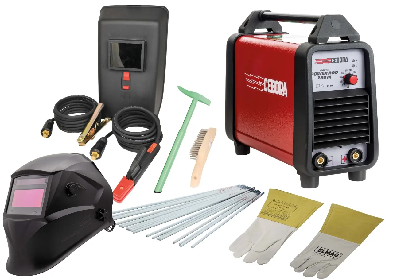 Elmag Schweißinverter POWER ROD 180/M - Super Set 'Auslaufartikel' – Bild 2
