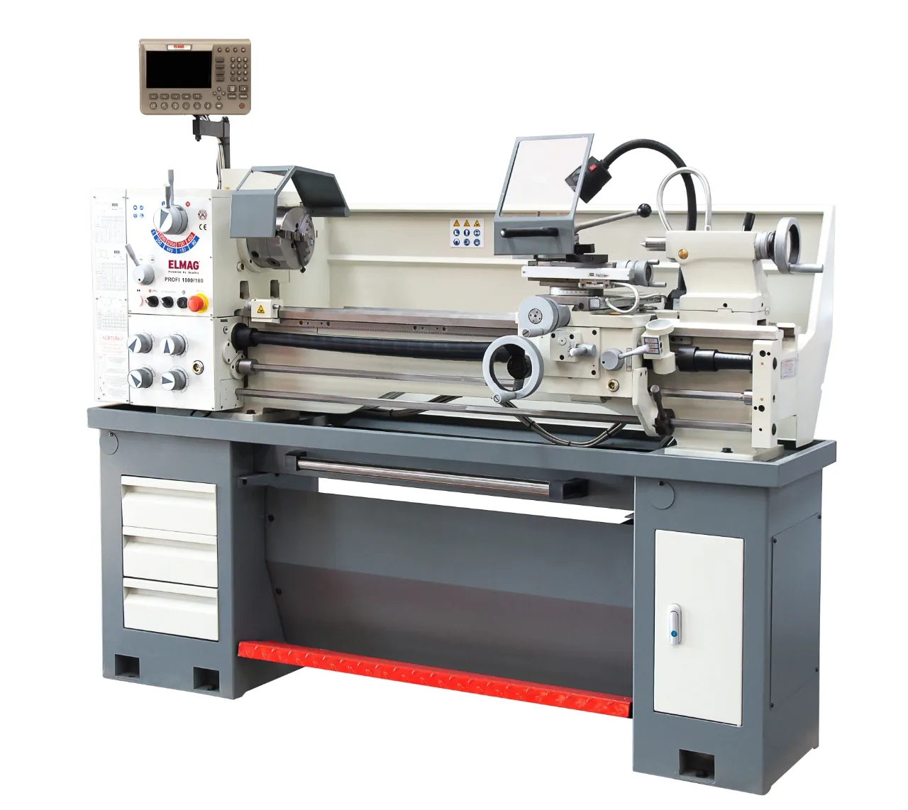 Elmag Universal-Drehmaschine PROFI 1000/180 N inkl. 3-Achs-Positionsanzeige – Bild 3