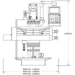 Elmag Werkzeugfräsmaschine WFM 310 Servodrive – Bild 6