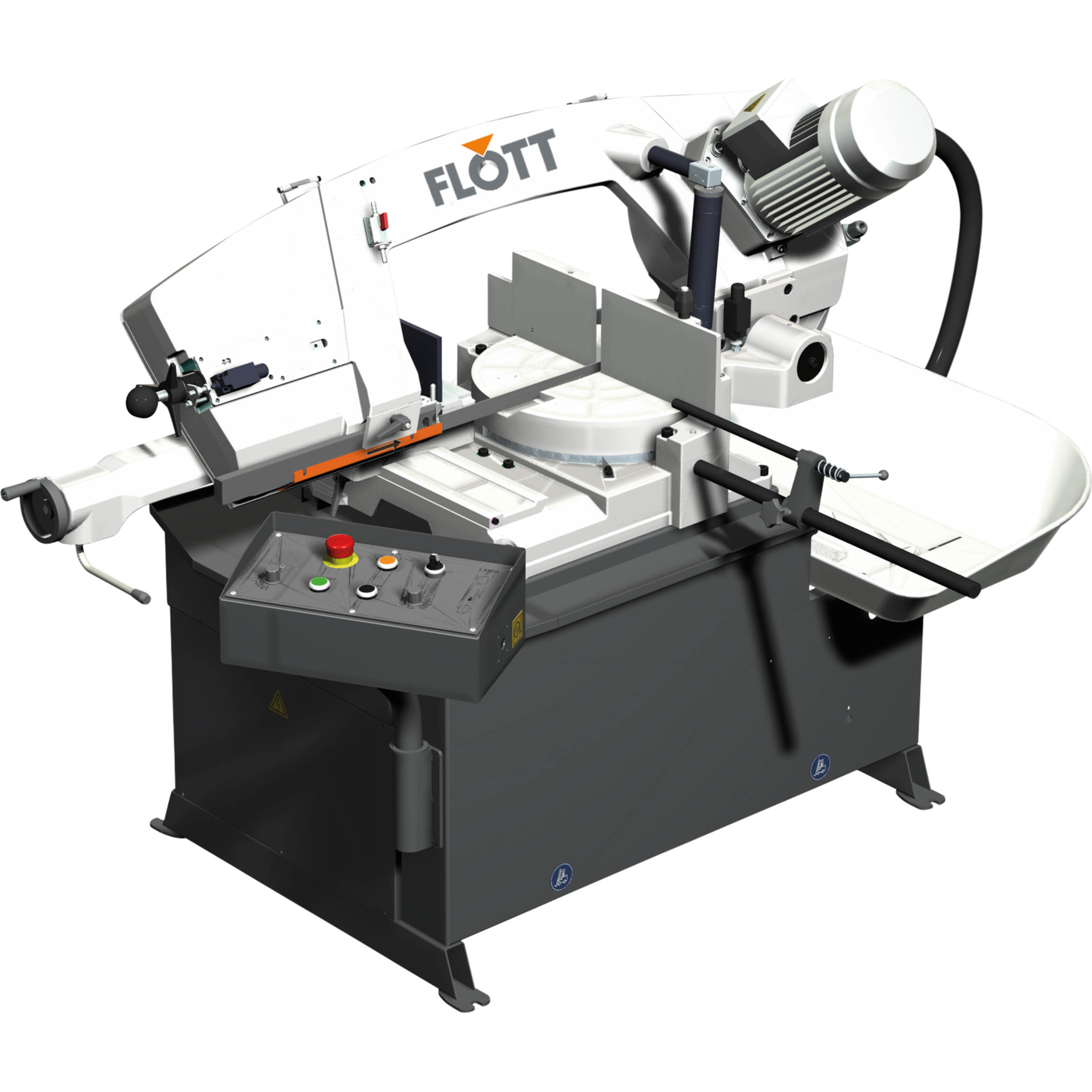 HBS-250-A-–-Metallbandsaege-1 Flott HBS 250 A – Metallbandsäge – Bild 1