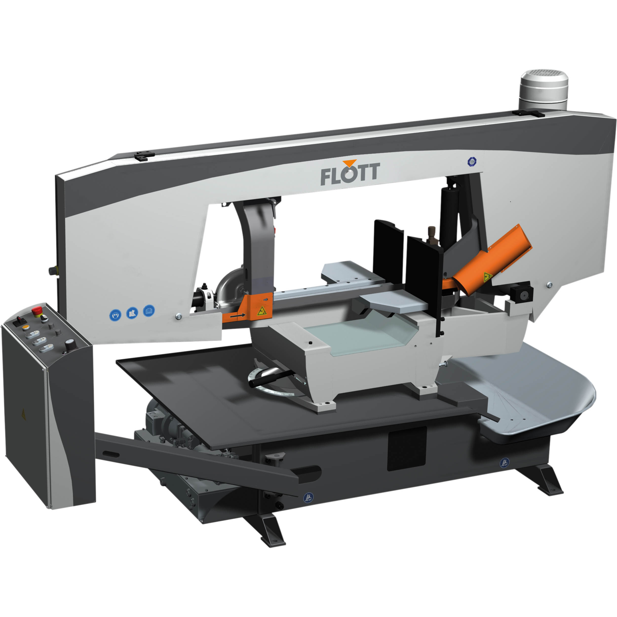 HBS-450-HA-–-Metallbandsaege-1 Flott HBS 450 HA – Metallbandsäge – Bild 1