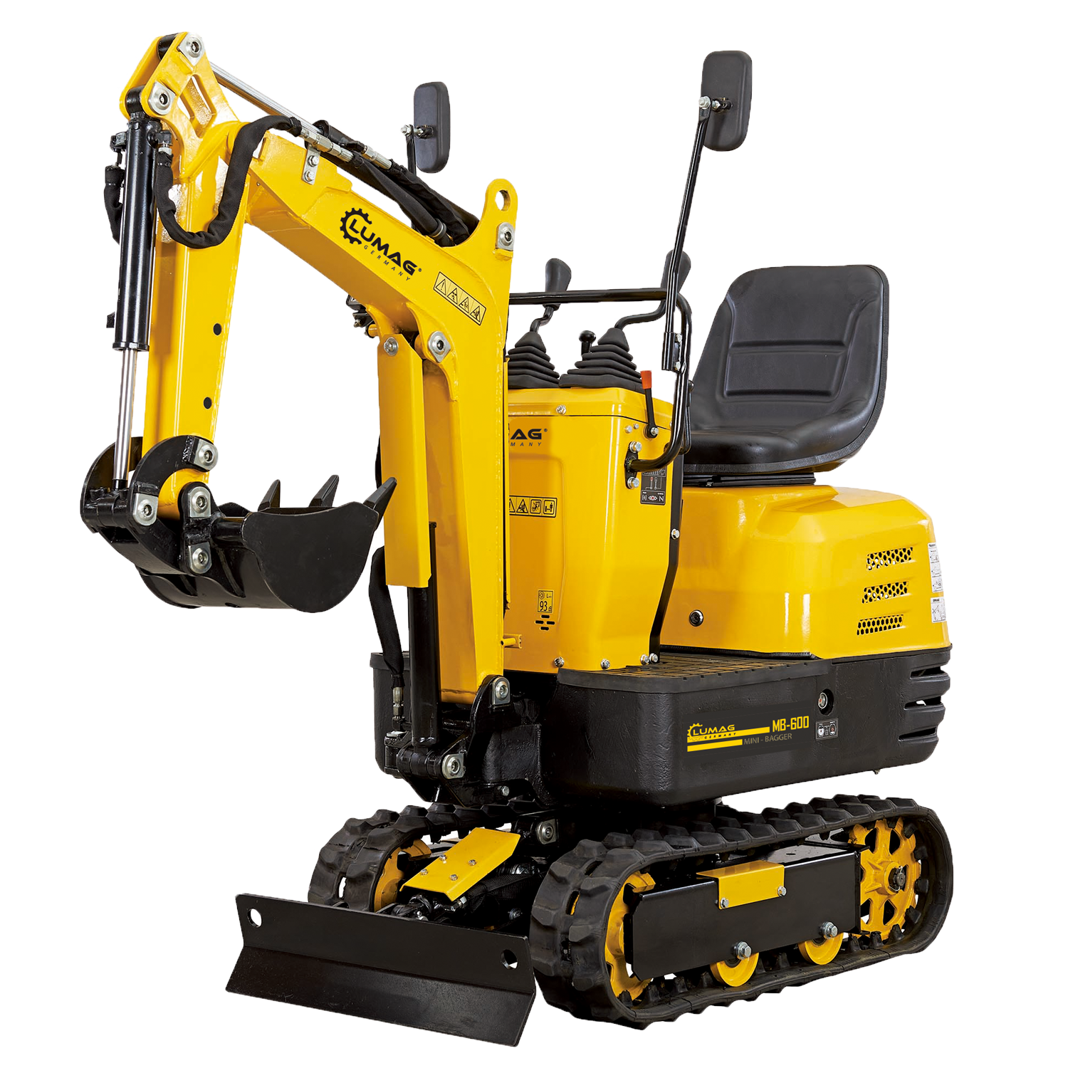 Lumag_Benzin-Mini-Bagger MB-600-1 Lumag Benzin-Mini-Bagger MB-600 – Bild 1