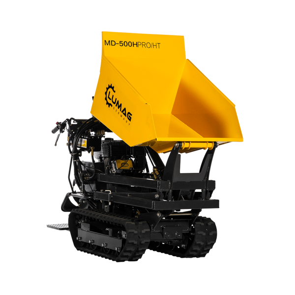 Lumag Benzin-Raupendumper MD500HPROHT (High-Tip-Funktion) – Bild 2