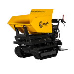 Lumag Benzin-Raupendumper MD500HPROHT (High-Tip-Funktion)