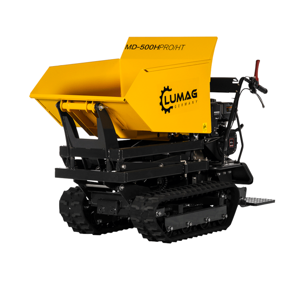 Lumag Benzin-Raupendumper MD500HPROHT (High-Tip-Funktion)