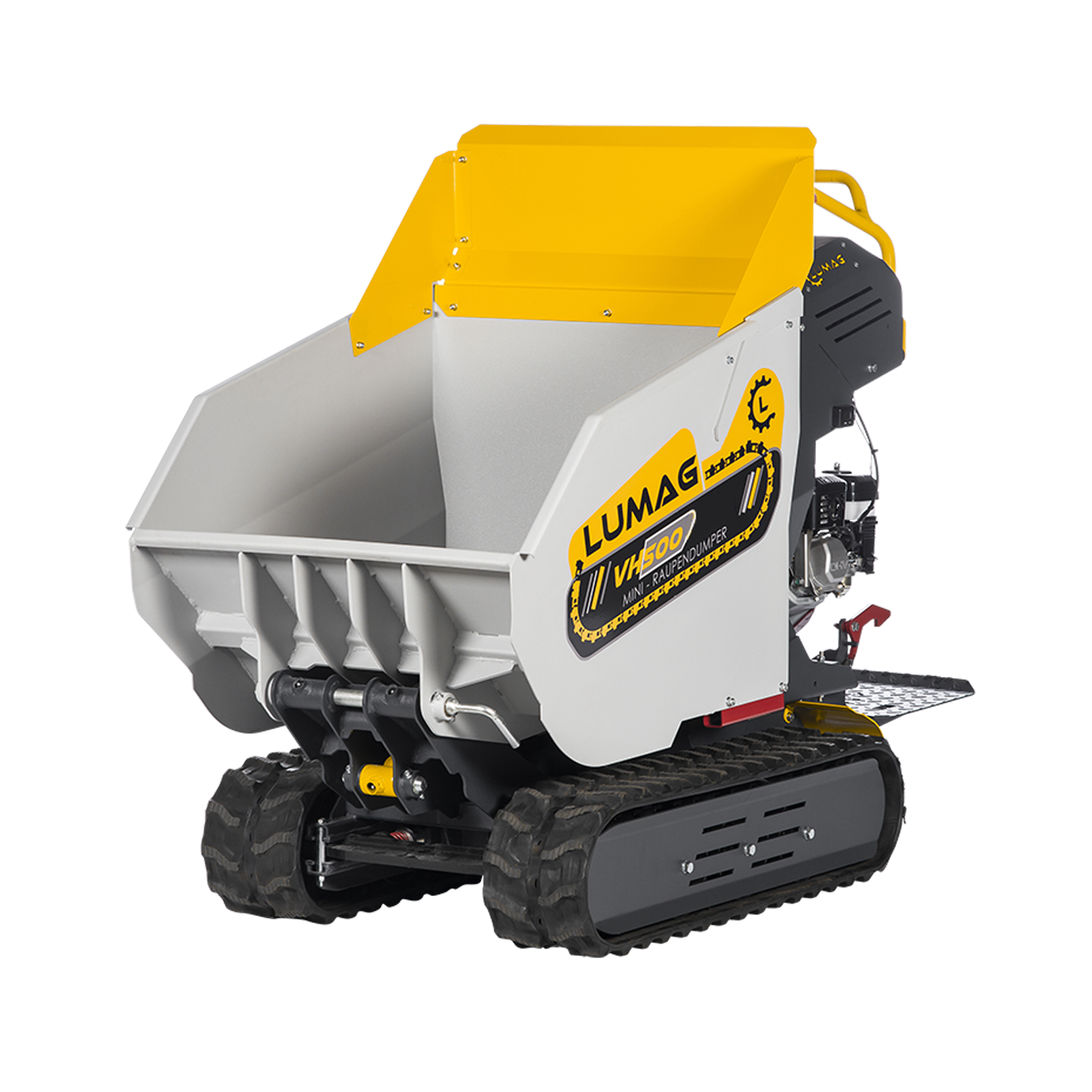 Lumag_Benzin-Raupendumper VH500GXA (HONDA-Motor)-1 Lumag Benzin-Raupendumper VH500GXA (HONDA-Motor) – Bild 1