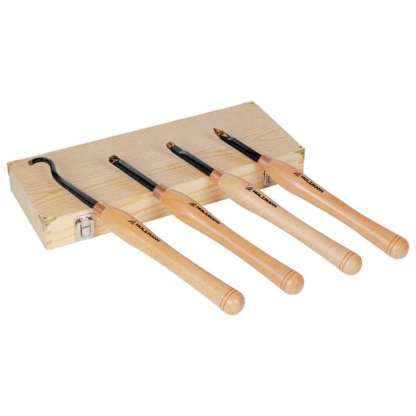 Holzmann Drechseleisenset m.aust.HM Schneidplatte H4TLGS -1