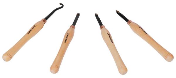 Holzmann Drechseleisenset m.aust.HM Schneidplatte H4TLGS -3