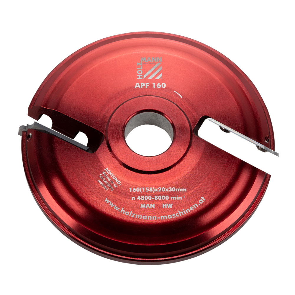 001_apf160.jpg Holzmann Abplattfräser 160x20x30 Z2 n4800-8000 APF160 -1