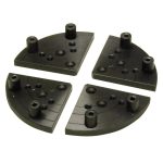 Holzmann Planscheibe 125 mit 16 Spannpratzen DP95PS -1