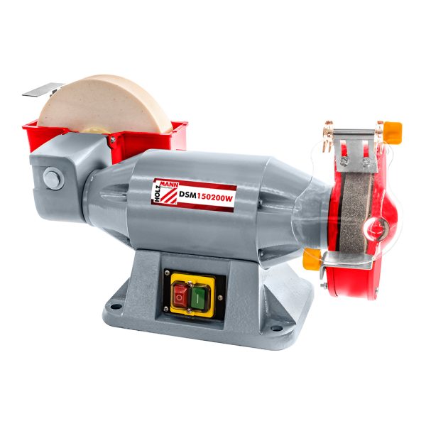 Holzmann Doppelschleifbock mit Wasserstein DSM150200W_230V -1