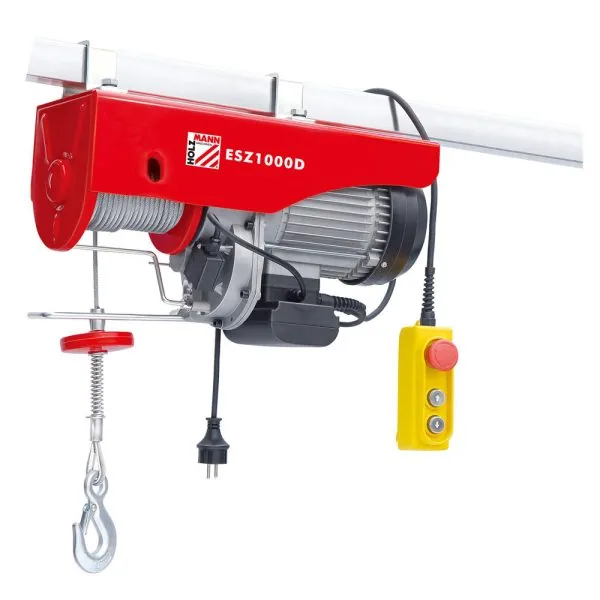 Holzmann elektrischer Seilzug ESZ1000D_230V -1