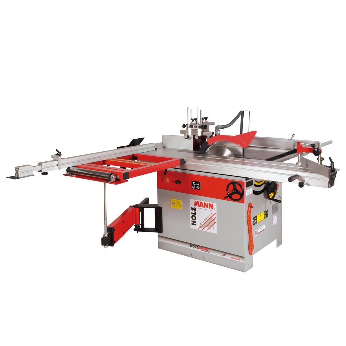 001_kf315vf2000-230v.jpg Holzmann Formatkreissäge/Fräse inkl. Formattisch KF315VF2000_230V -1