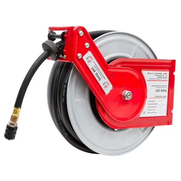 Holzmann Druckluftschlauch Aufroller 10lfm LSR10HQ -1