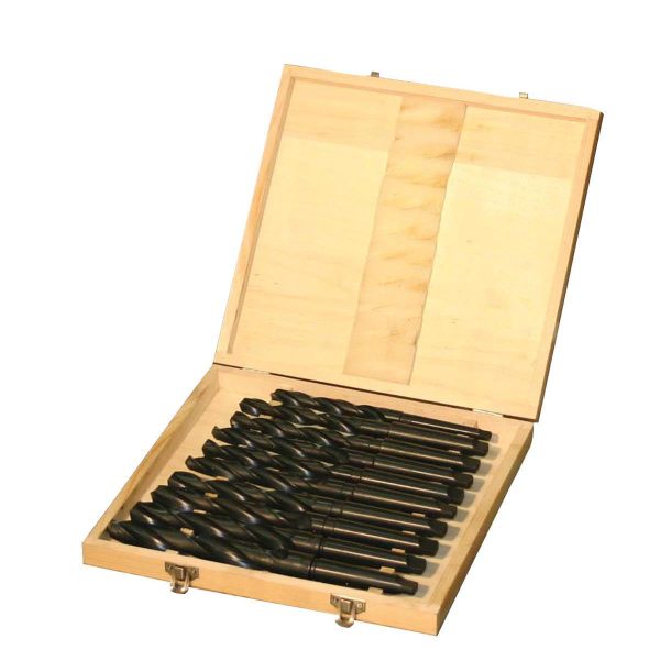Holzmann Spiralbohrsatz 14,5-23mm MK2/HSS/10tlg SPSMK2 -1