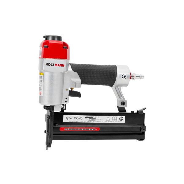 Holzmann Kombi Druckluftgerät für Nägel &Klammern T5040 -1