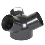 Holzmann Y-Verteiler: EINØ 150mm, AUSØ 3x100mm TV150100100100 -1