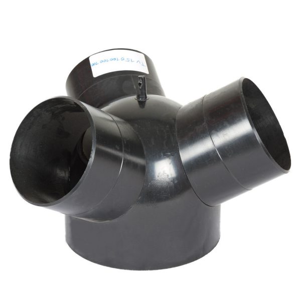 Holzmann Y-Verteiler: EINØ 150mm, AUSØ 3x100mm TV150100100100 -1