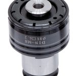 Bernardo Schnellwechselfutter 31 mm GT 24, DIN 376, M8 (6 x 4,9) -1