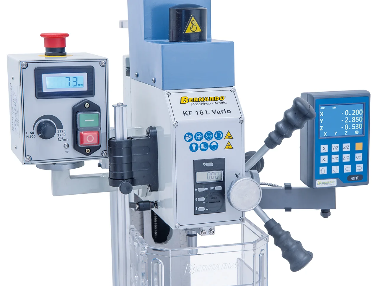 Bernardo KF 16 L Vario inkl. 3-Achs Digitalanzeige DT 40 -9