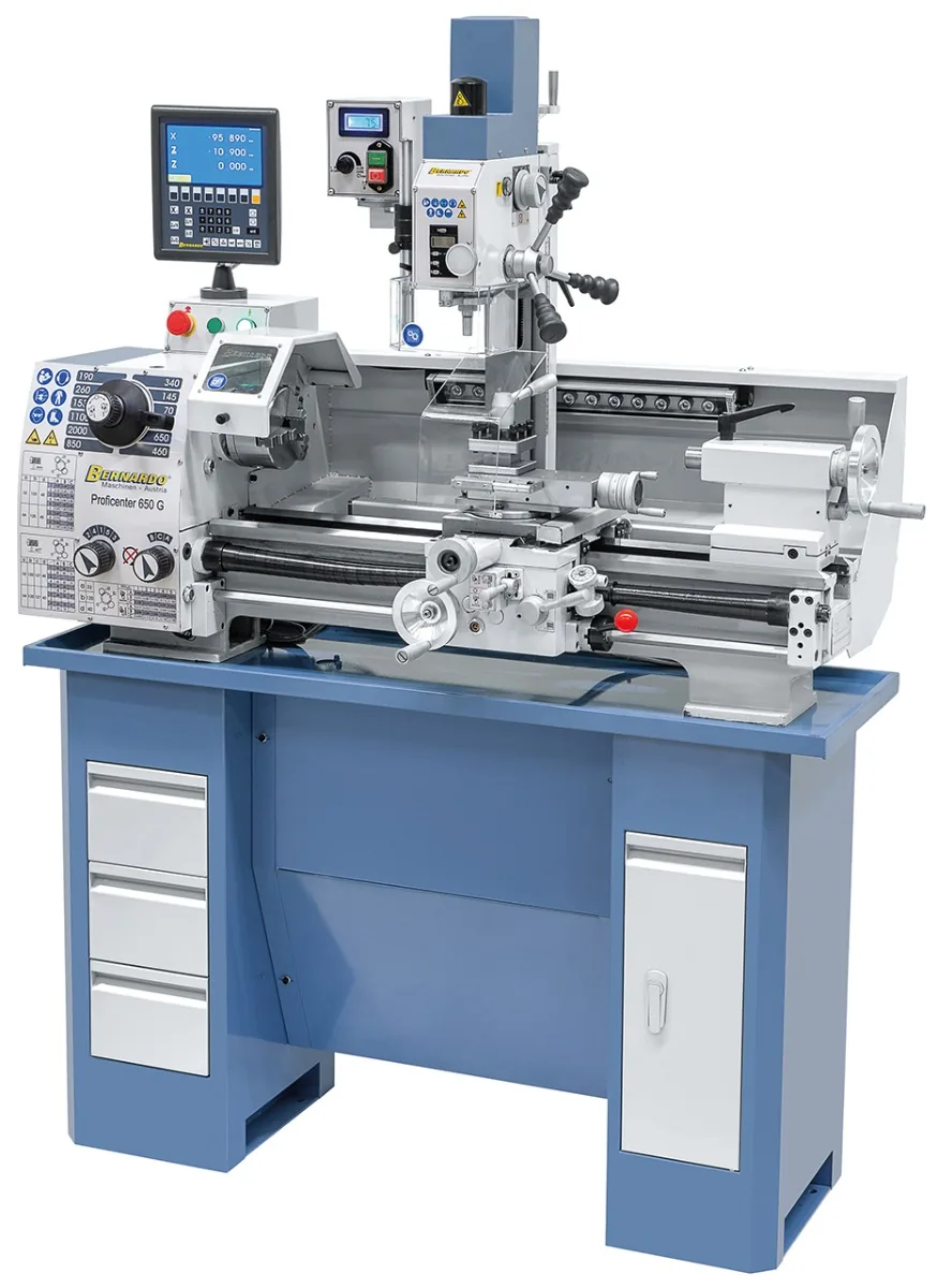 Bernardo Bearbeitungszentrum Proficenter 650 G / 230 V inkl. 2-Achs-Digitalanzeige ES-12 V -1