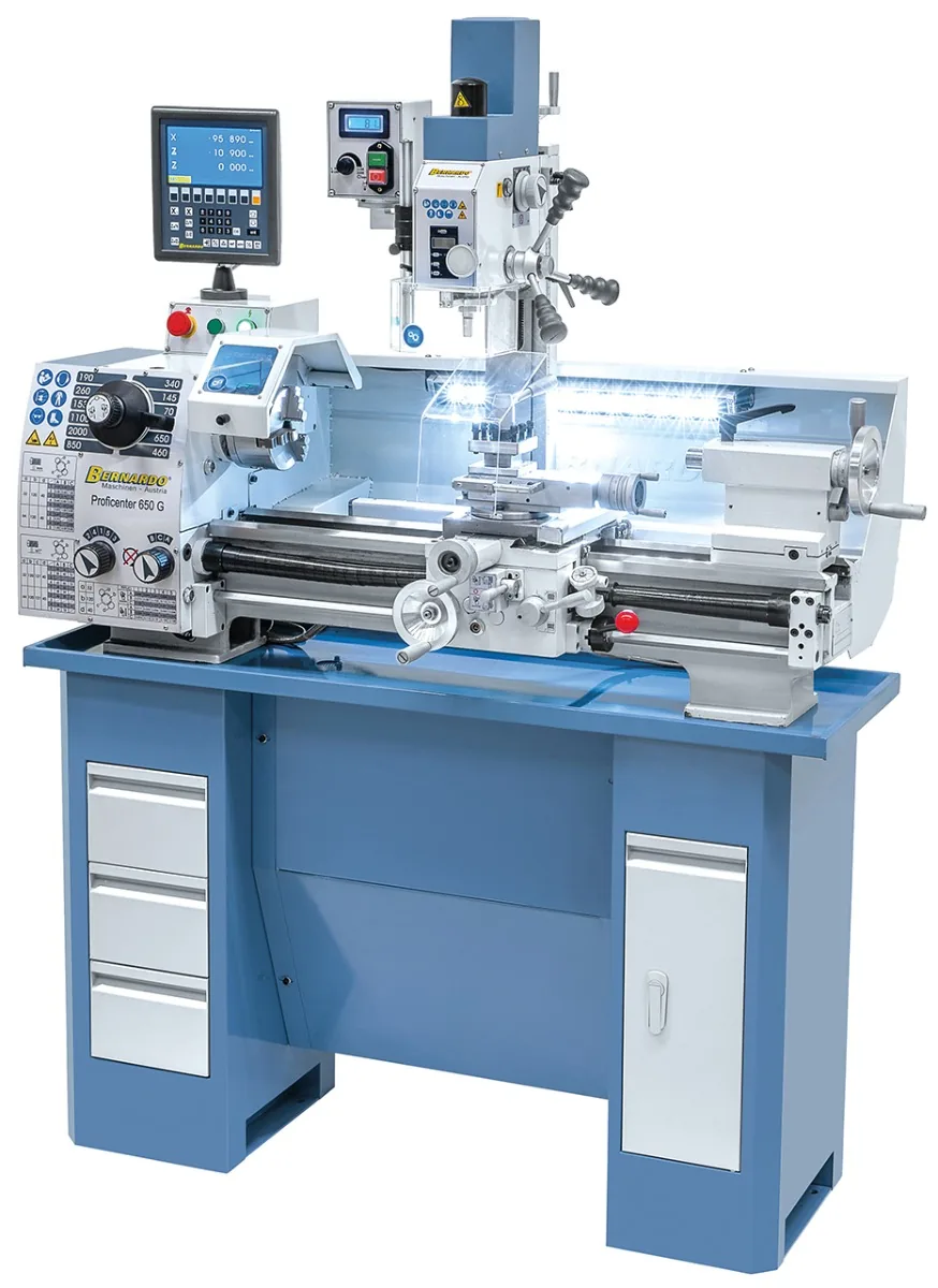 Bernardo Bearbeitungszentrum Proficenter 650 G / 230 V inkl. 2-Achs-Digitalanzeige ES-12 V -4