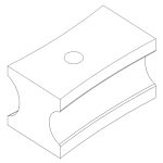 Bernardo Gleitschuh 1“ G (Ø34,0) x 3/4“ G (Ø 27,2) für BM 42 A / BM 60 A -1