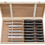 Bernardo Profi-Drechselmessersatz B, HSS, 8-tlg. -1