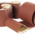 Bernardo Papierschleifband 2600 x 150 mm - K 100 (5 Stk.) -1