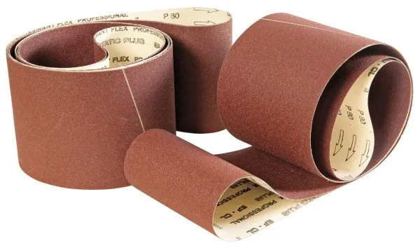 Bernardo Papierschleifband 2740 x 150 mm - K 80 (5 Stk.) -1
