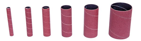 Bernardo Schleifhülsen-Set Ø 13/19/26/38/51/76 mm - K 120 für OVS 40 -1