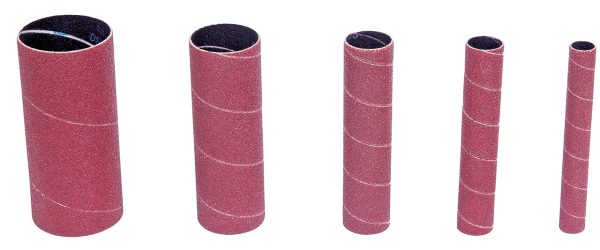 Bernardo Schleifhülsen-Set Ø 13/19/26/38/51 mm - K 100 für OSB 60 -1