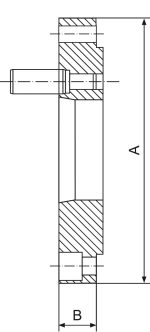 Bernardo Kurzkegelflansch FLD-250/D6 -2