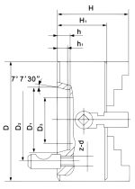 Bernardo Planscheibe K72-200/D5 -3
