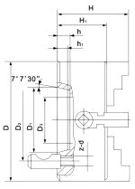 Bernardo Planscheibe K72-320/D8 -2