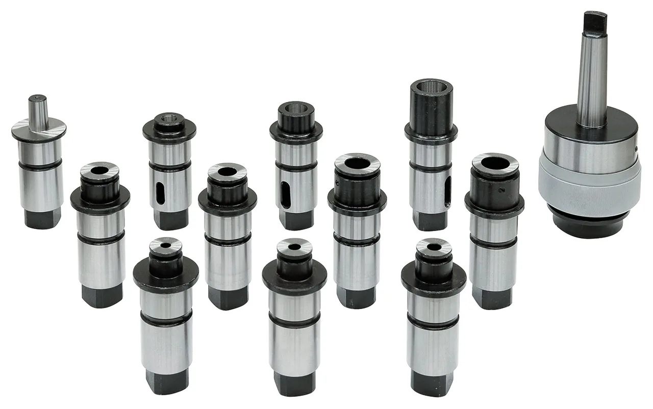 Bernardo Gewindeschneid-Schnellwechselfutterset MK 2 / M6 - M30 / 12 tlg. -2