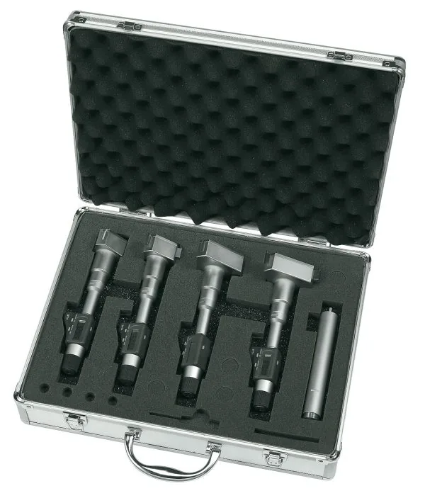Bernardo Digital-3-Punkt-Innen-Feinmesschrauben 3-tlg., 6 - 12 mm / 0,001 mm -1