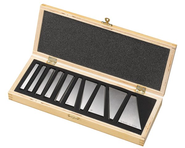 Bernardo Präzisions-Winkellehrensatz 10-tlg. -1