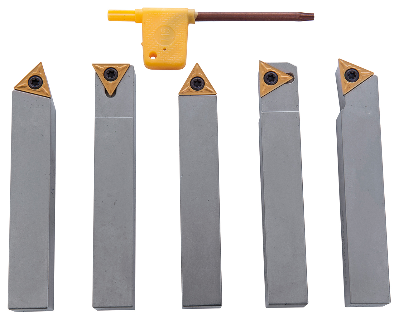 42-2015_1.jpg Bernardo Drehmeißelsatz mit HM-Wendeplatten, 16 mm, 5-tlg. -1