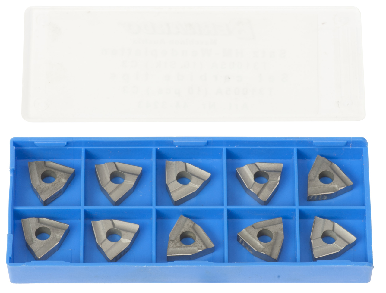 44-3243_1.jpg Bernardo Satz HM-Wendeschneidplatten T31005A (10 Stk.) für C3 -1