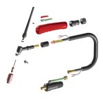 Schweisskraft WIG Schweißbrenner, gasgekühlt SSR 7-17DD 8m -1