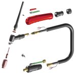 Schweisskraft WIG Schweißbrenner, gasgekühlt SSR 7-26DD 8m -1