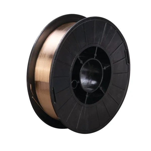 Schweisskraft MIG-Schweißdraht für MSG-Löten CuAl 8 / D200 / 5 kg / Ø 0,8 mm -1