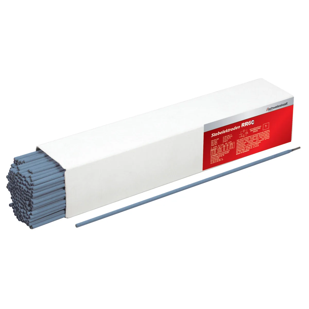 Schweisskraft Stabelektrode RRC 6 4,0 x 350 mm -1 Schweisskraft Stabelektrode RRC 6 4,0 x 350 mm -1