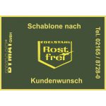 Schweisskraft Langzeitschablone Sondergröße -1