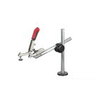 Schweisskraft Senkrechtspanner auf Stativ mit Klemmbolzen für Lochplatten Ø 16 mm -1