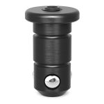 Schweisskraft Kugelspannbolzen flach kurz - brüniert -1